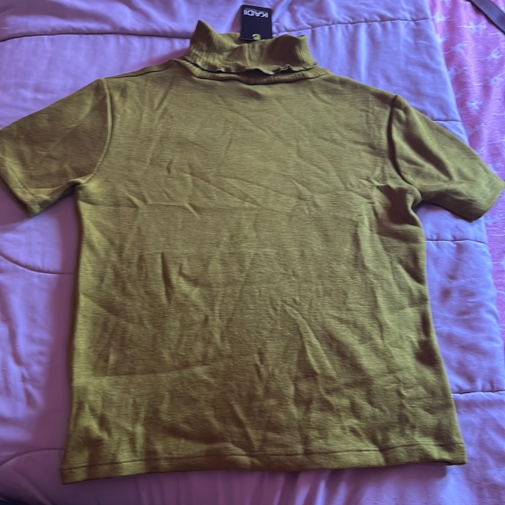Turtleneck Green shirt